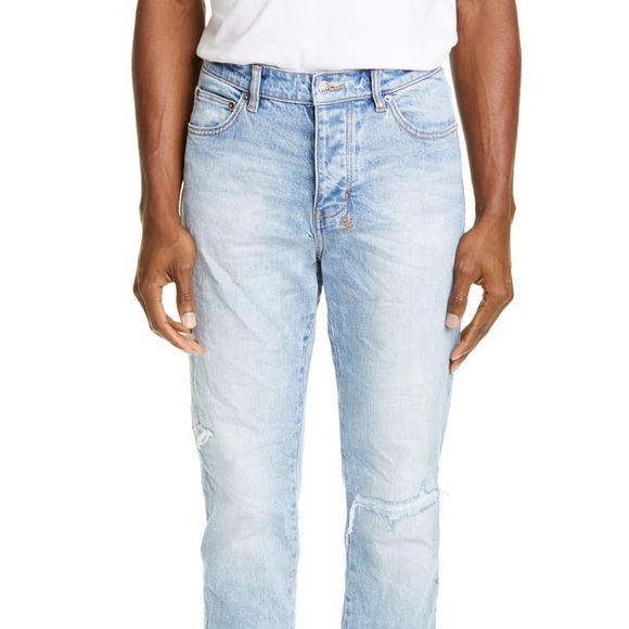 Mens KSUBI Chitch The Streets Size 33 Jeans👖💙🩵 - Picture 3 of 8